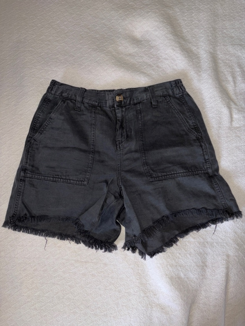 Aerie Black Cargo Shorts